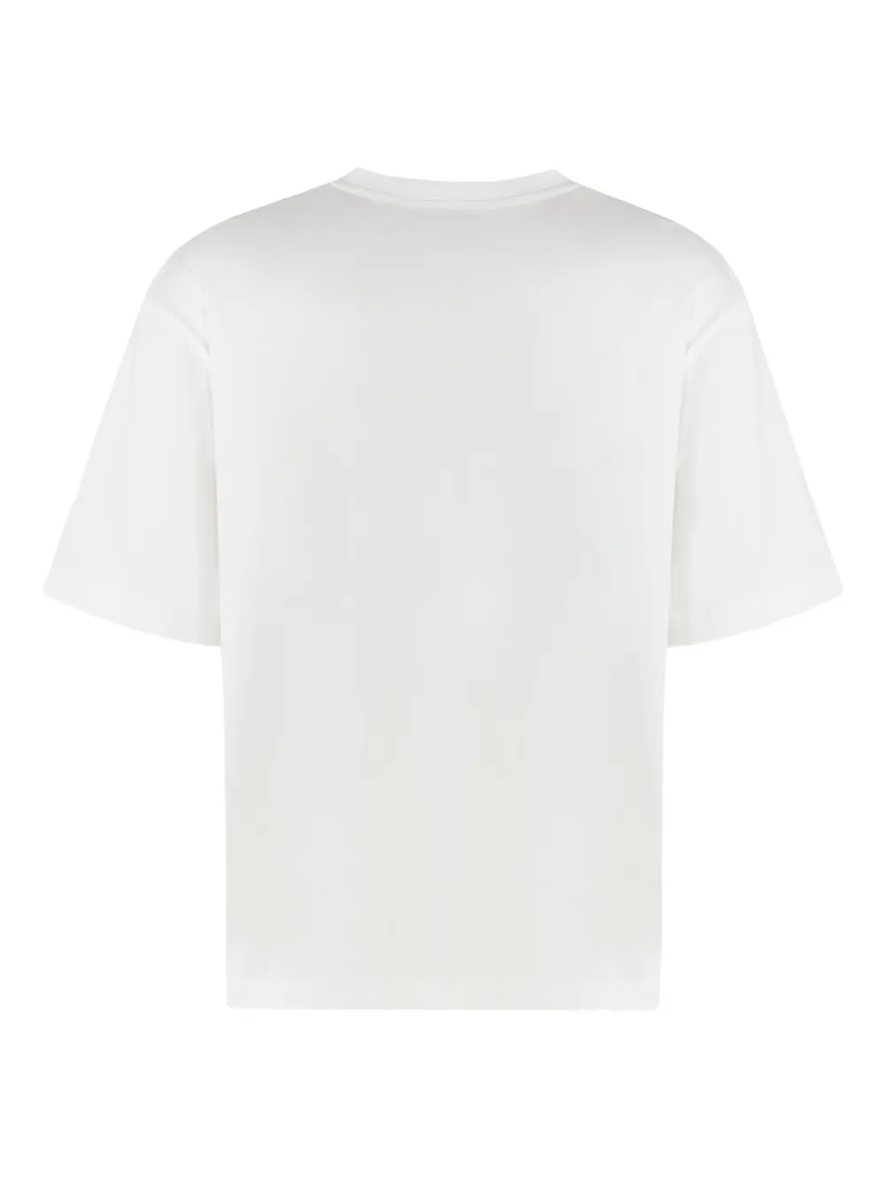 Off-white Bookish Flower Skate T-shirt In White