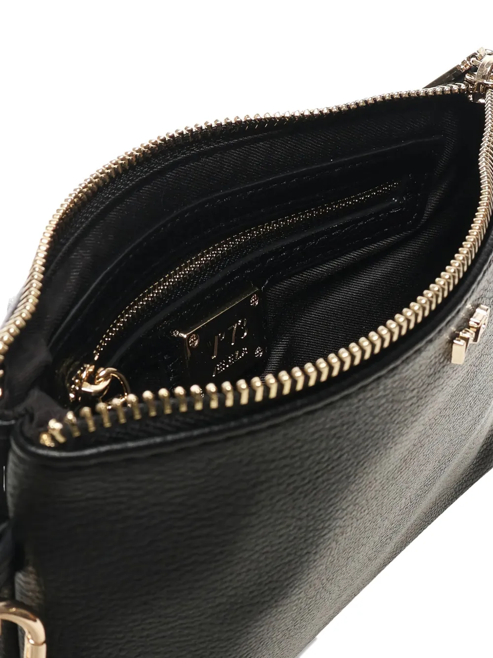 V73 Logo-lettering Clutch Bag In Black