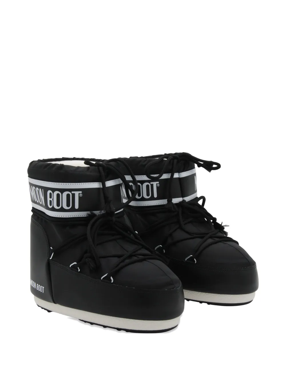 Moon Boot logo-print snow boots Black