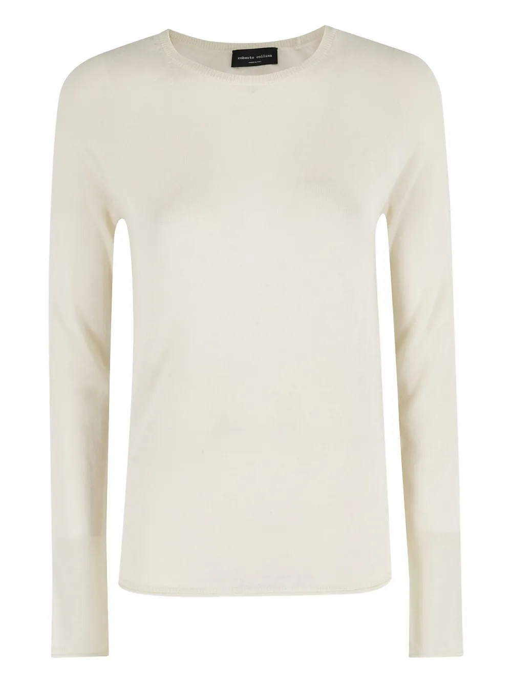 Roberto Collina Canotta girocollo - Bianco