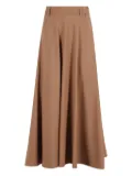 Herno buckle midi skirt - Brown