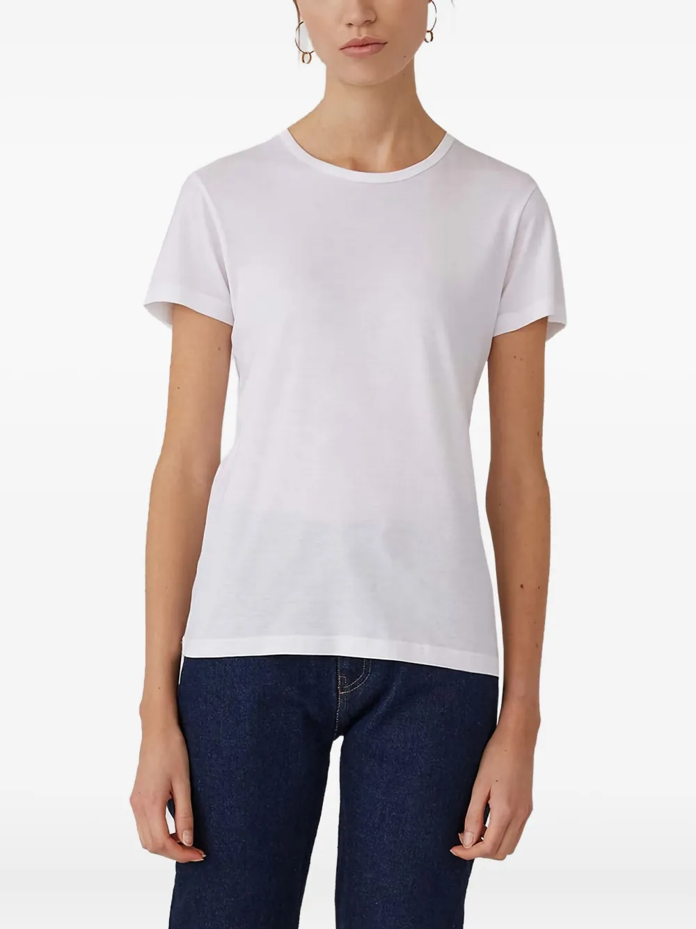 Sunspel Short-sleeve T-shirt In White