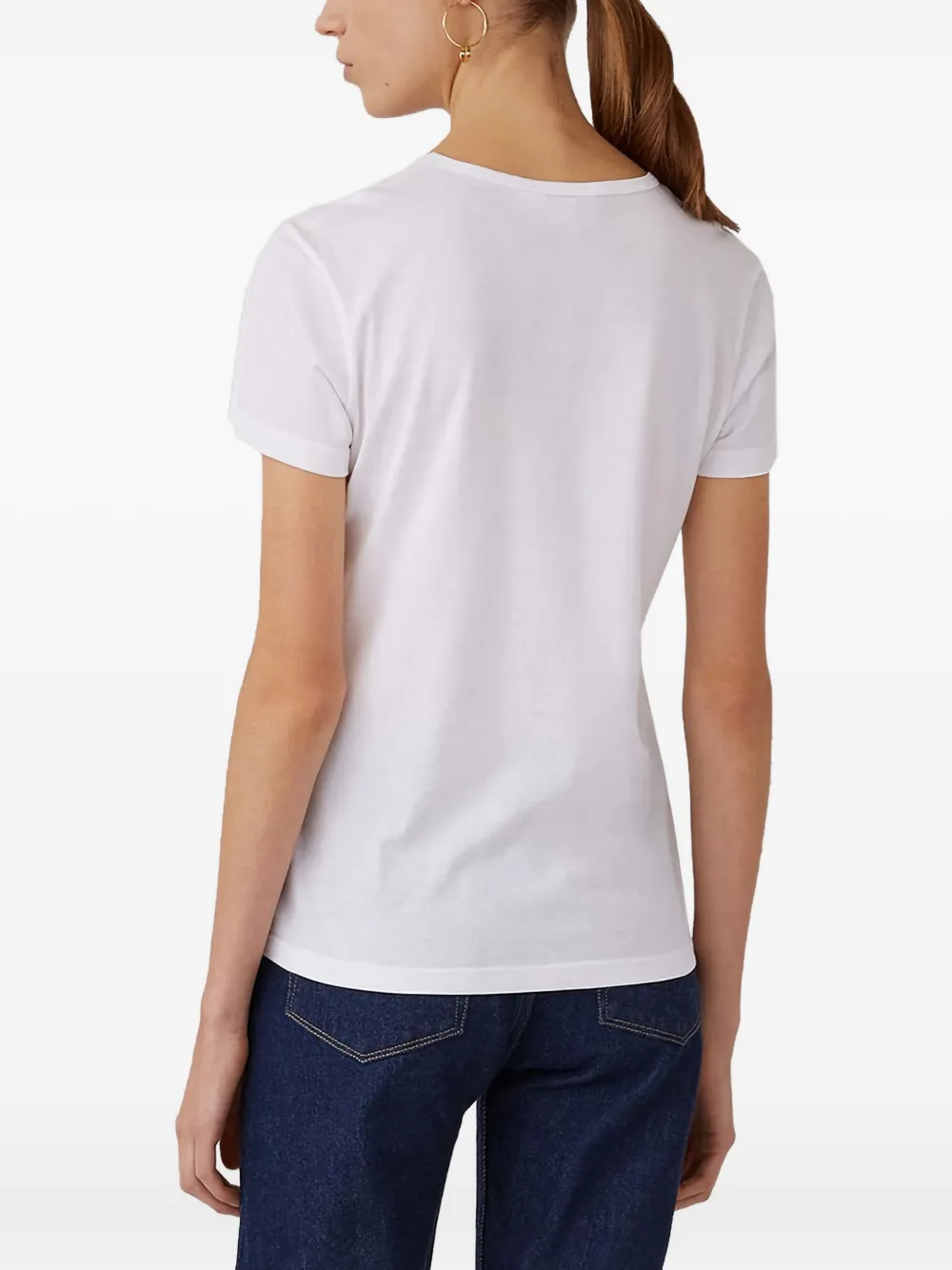 Sunspel Short-sleeve T-shirt In White