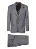 Lardini buttoned wool suit - Grey