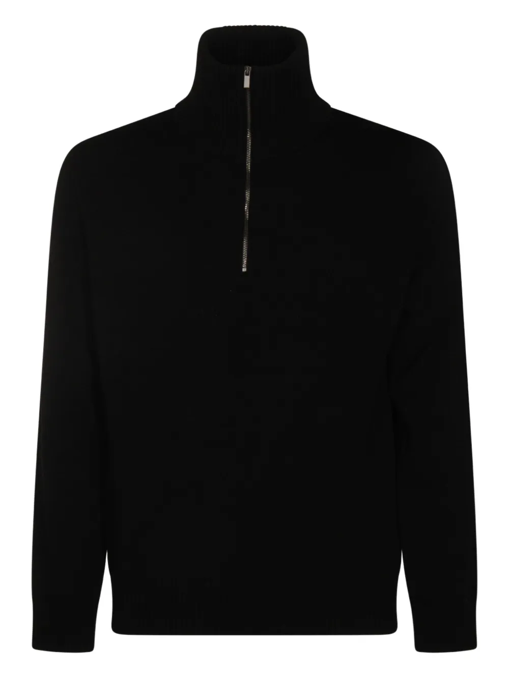 Altea zip-fastening sweater | Black | Image 1