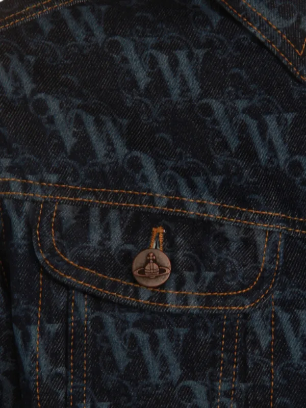 Vivienne Westwood デニムジャケット | ブルー | FARFETCH JP