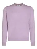 Malo crew-neck sweater - Purple