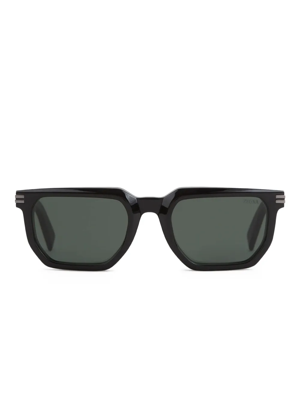 Zegna square-frame sunglasses | Black | Image 1