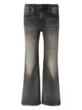 R13 faded cotton jeans - Black