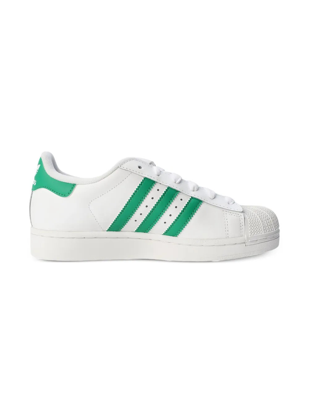 adidas Kids Superstar II J "White/Green" sneakers | Girls Shoes | Image 2