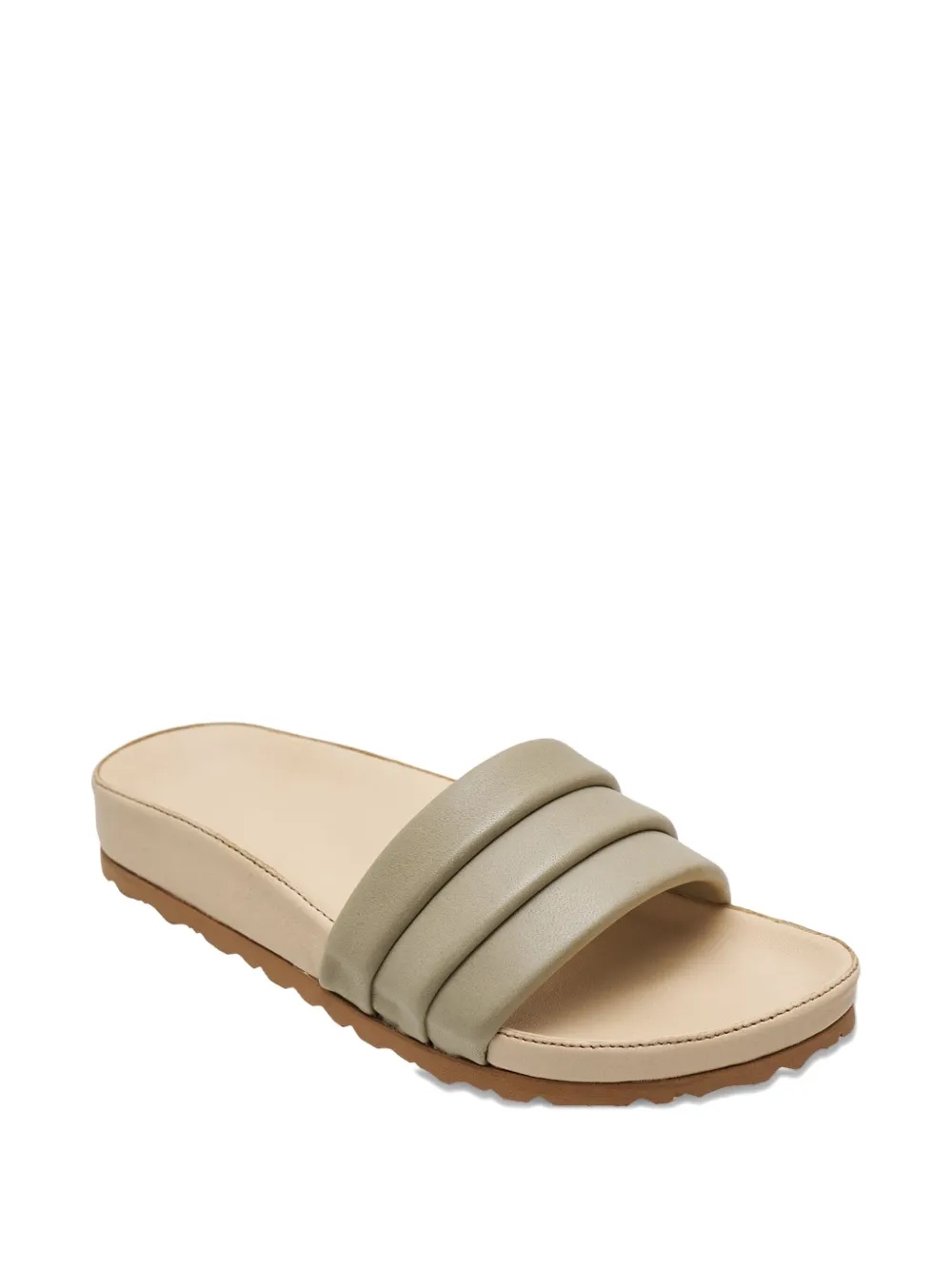 Bloc B. Tanya padded leather slides | Flat Sandals | Image 2