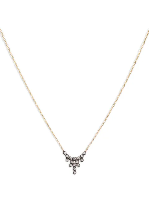 Yannis Sergakis 18K yellow gold diamond necklace