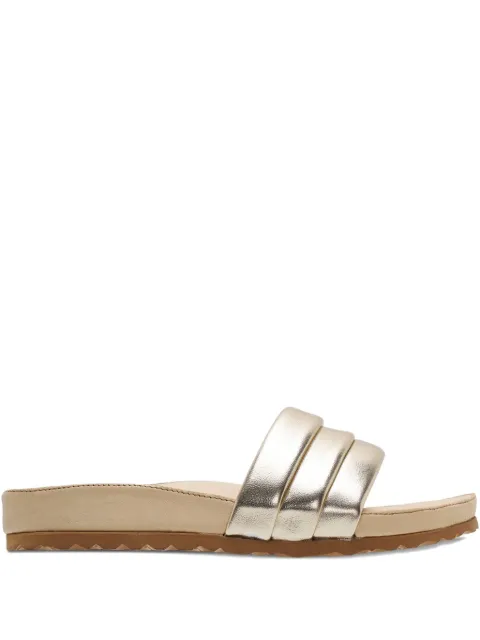 Bloc B. padded leather sandals