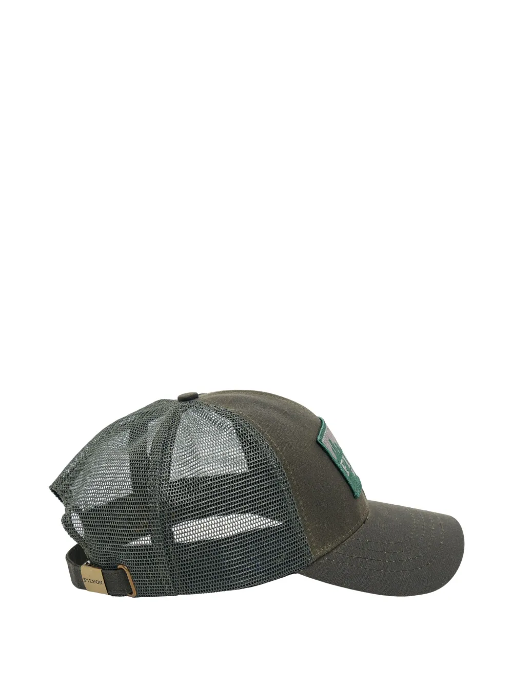Junya Watanabe Oxford Mesh Trucker Cap In Green
