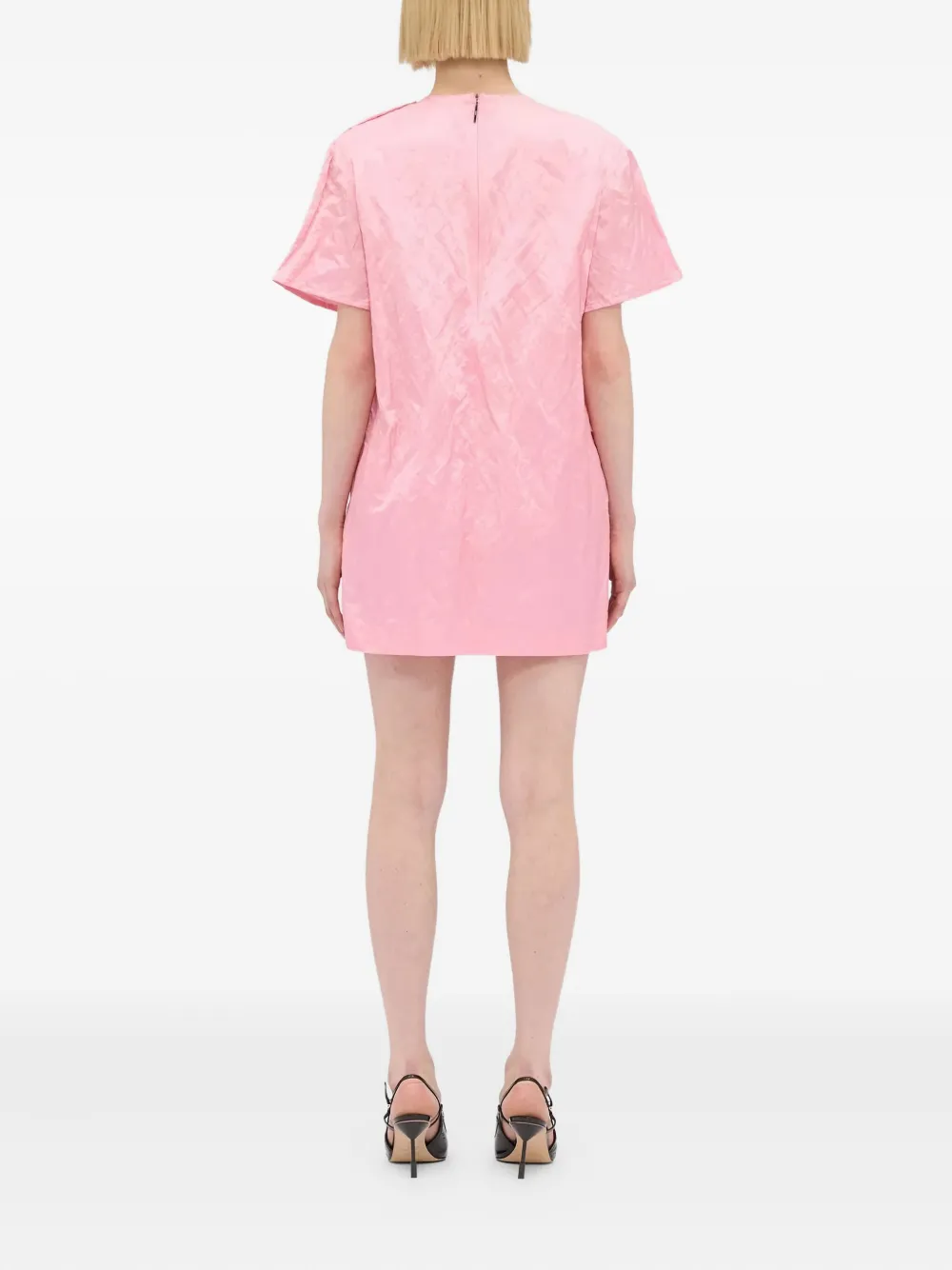 MSGM A-line mini dress - Roze