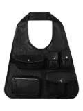 Simone Rocha multi-pocket mesh bag - Black