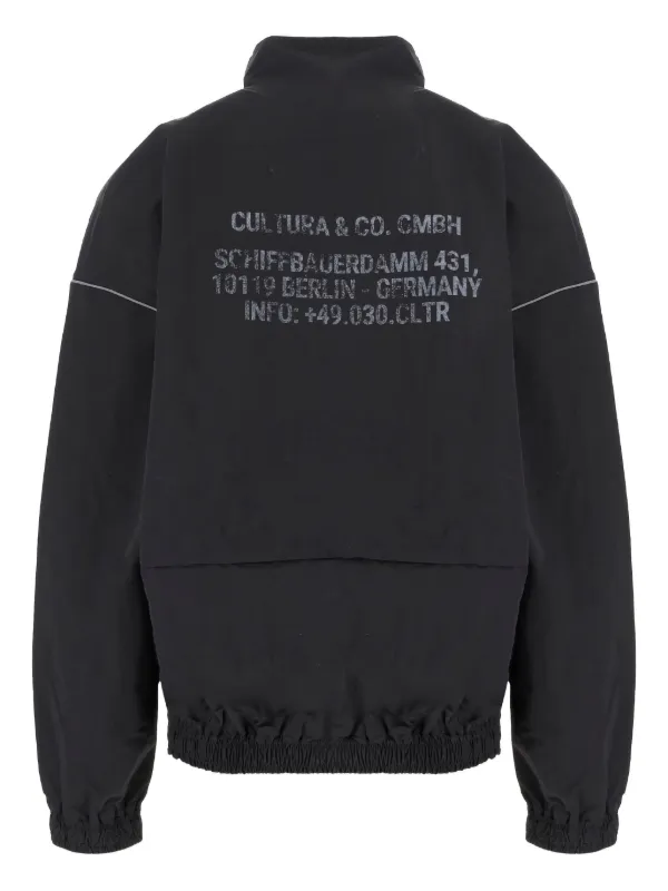CULTURA ジップアップ ボンバージャケット | ブラック | FARFETCH JP