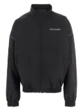 CULTURA zip-up bomber jacket - Black