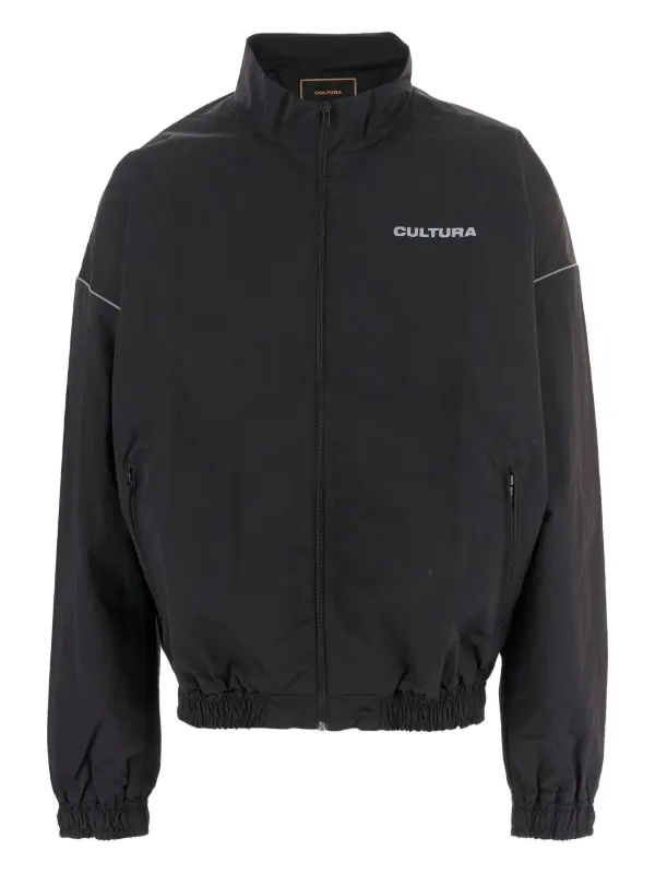 CULTURA ジップアップ ボンバージャケット | ブラック | FARFETCH JP