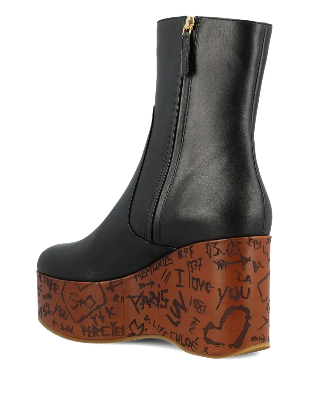 Chloé 80mm Maxime boots Black