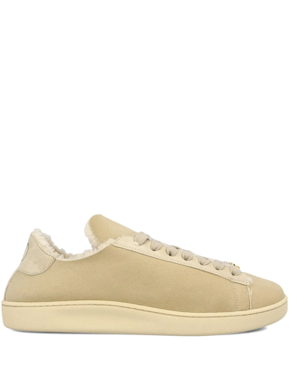 Valentino Garavani VLogo lammy sneakers Beige