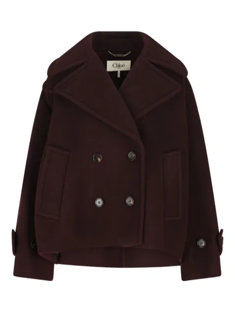 Chloé double-breasted long-sleeve jacket