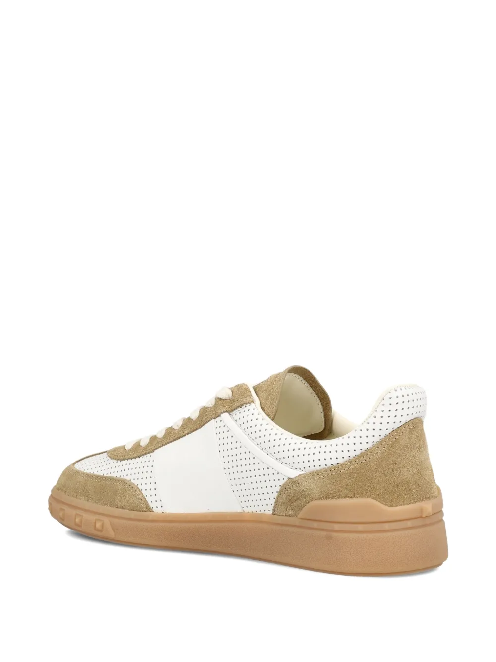 Valentino Garavani perforated leather sneakers White