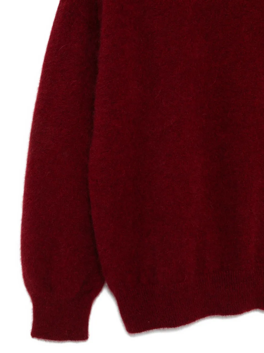 Vanisé Turtleneck Jumper In Red