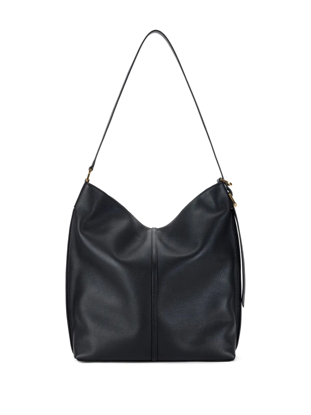 Elisabetta Franchi Boulevard leather shoulder bag - Zwart
