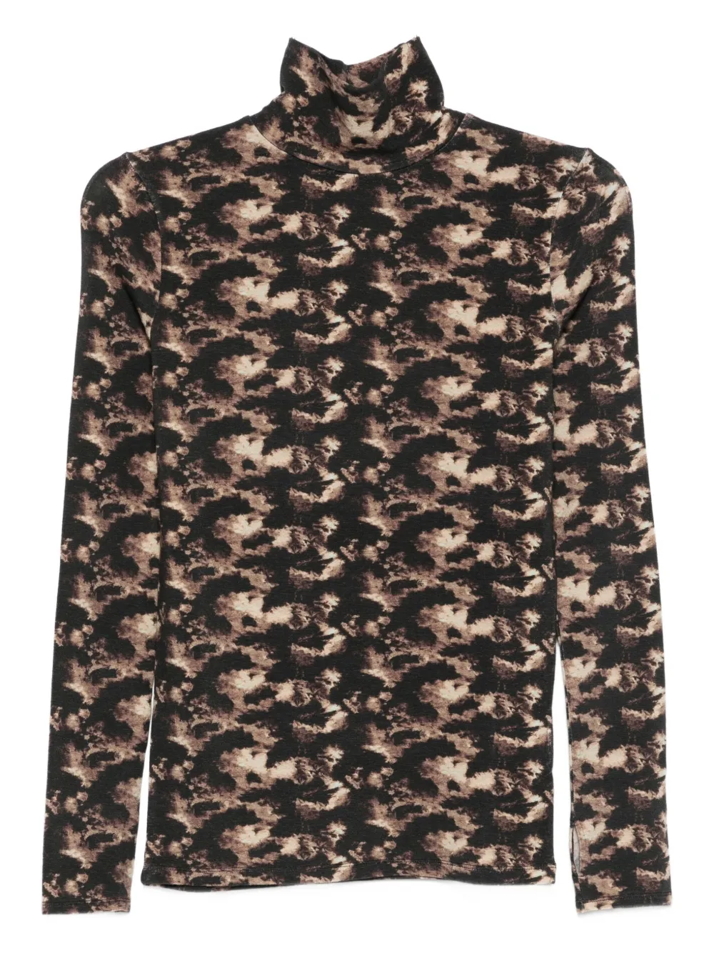 Antik Batik roll-neck sweater - Marrone