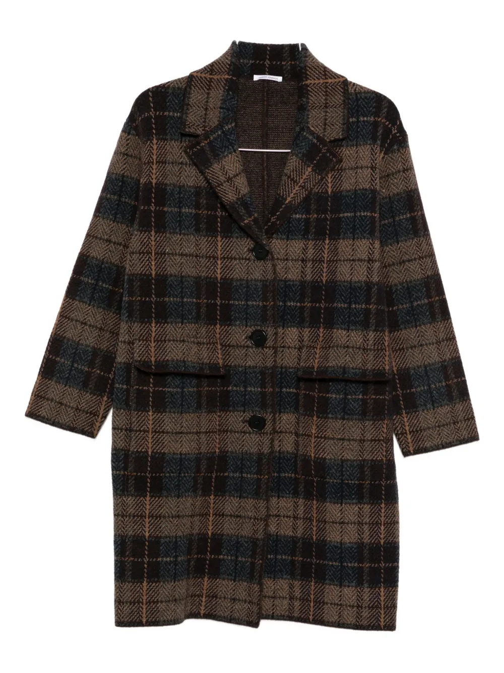 Lebor Gabala plaid jacket | Brown | Image 1