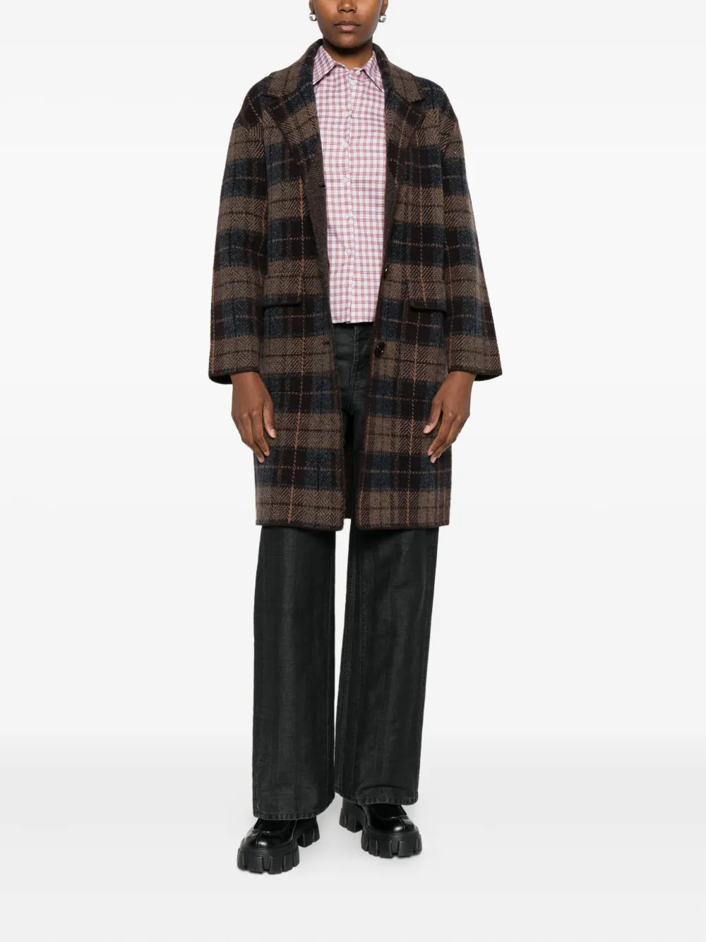 Lebor Gabala plaid jacket | Oversized Jackets | Image 2