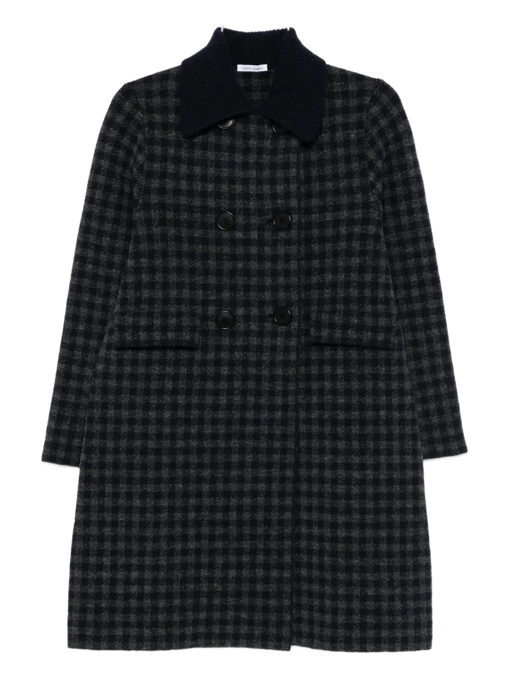 Lebor Gabala plaid coat | Blue | Image 1