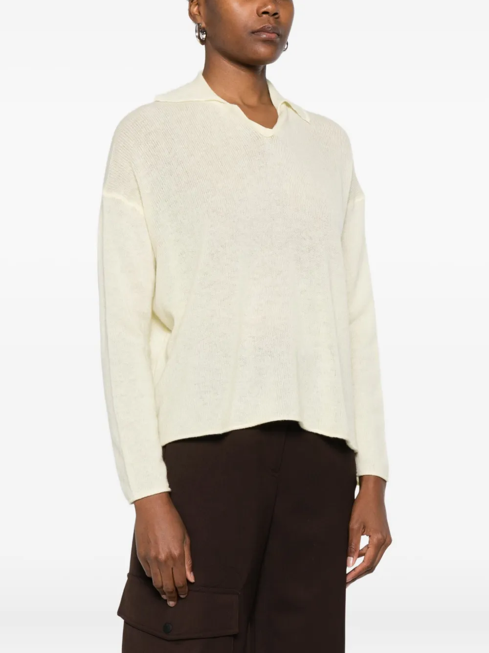 Lebor Gabala Wool-blend Jumper In Yellow