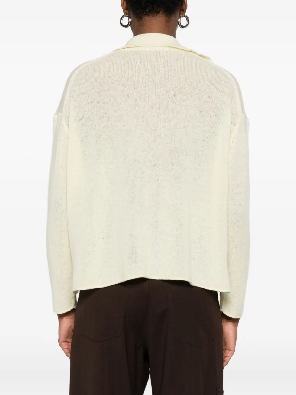 Lebor Gabala Wool-blend Jumper In Yellow