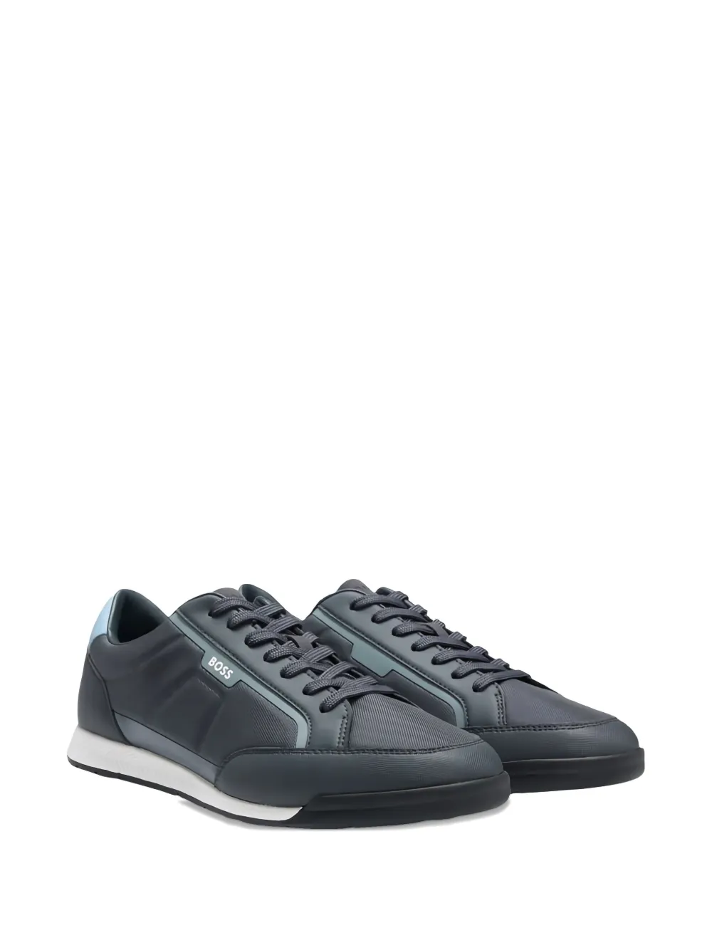 HUGO Nitan_Lowp_txthem "Navy" sneakers Blue