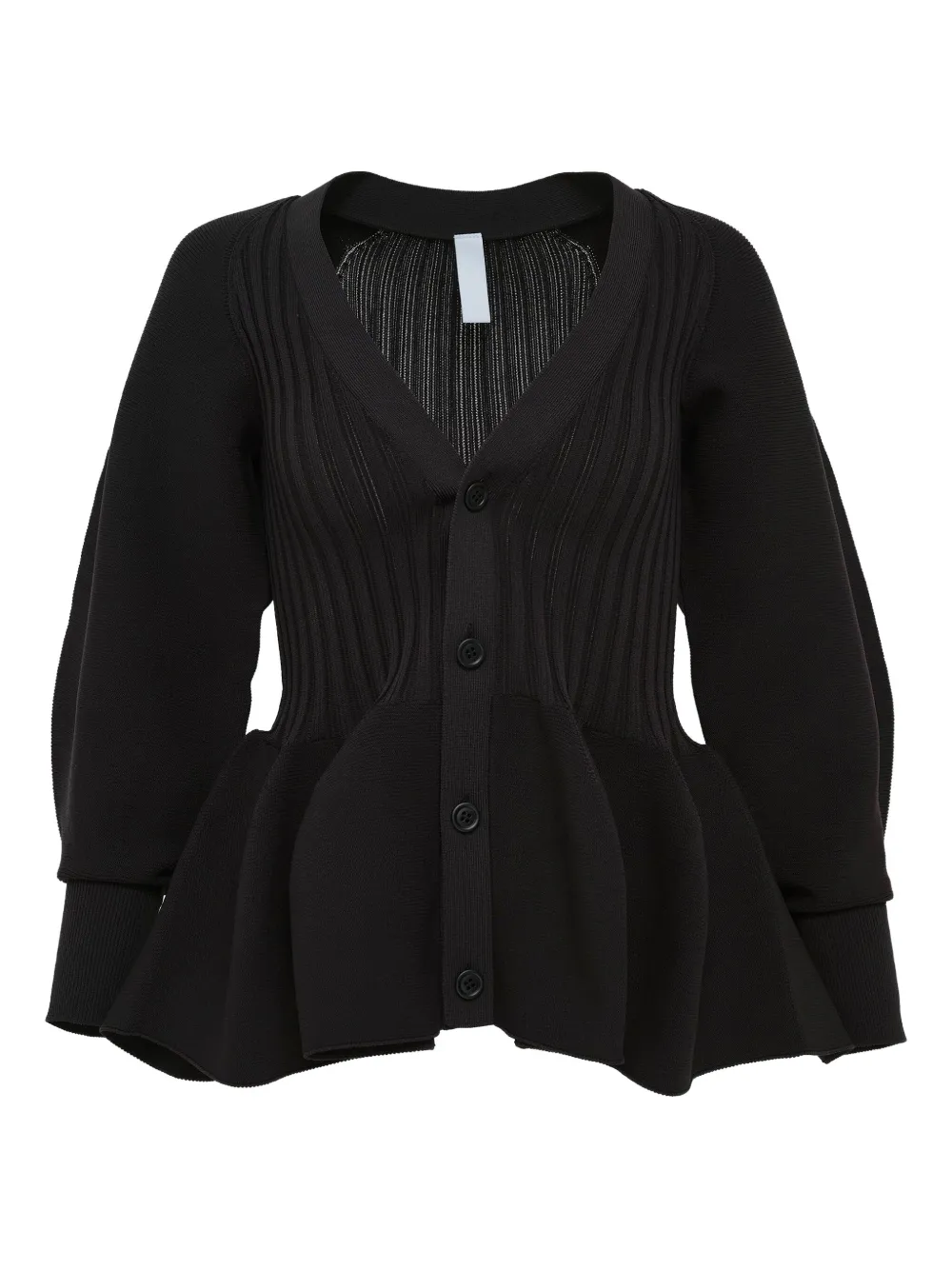 CFCL Pottery puff-sleeve cardigan | Black | Image 1