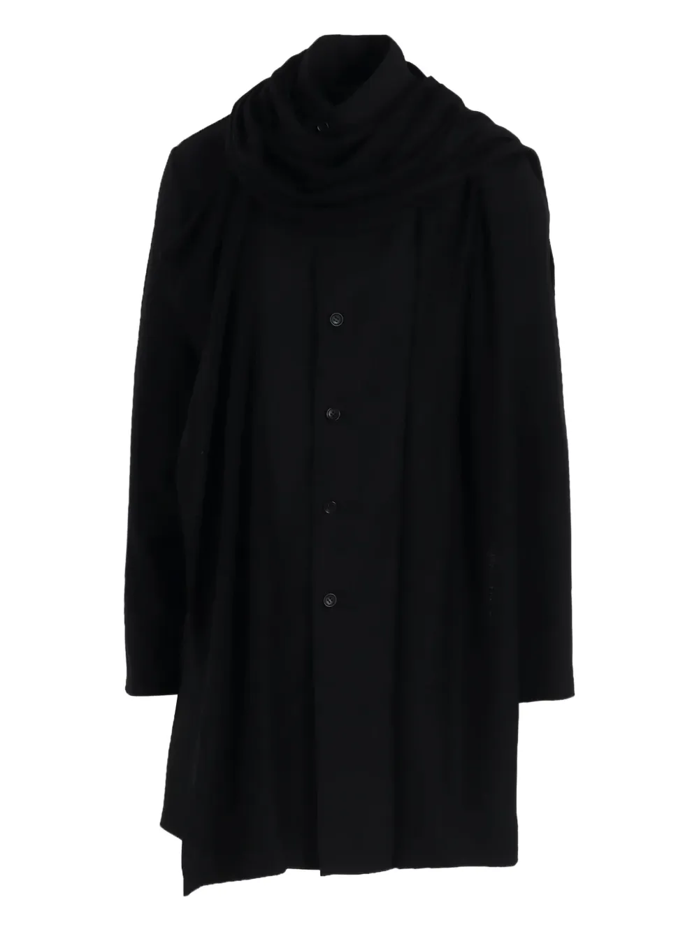 Y's wool coat | Black | Image 1