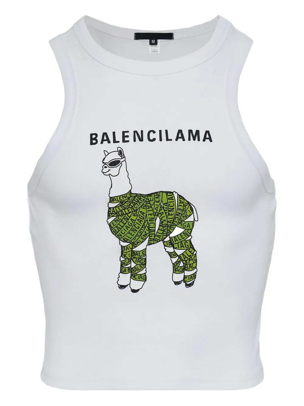 Black Score Balencilama tank top | White | Image 1