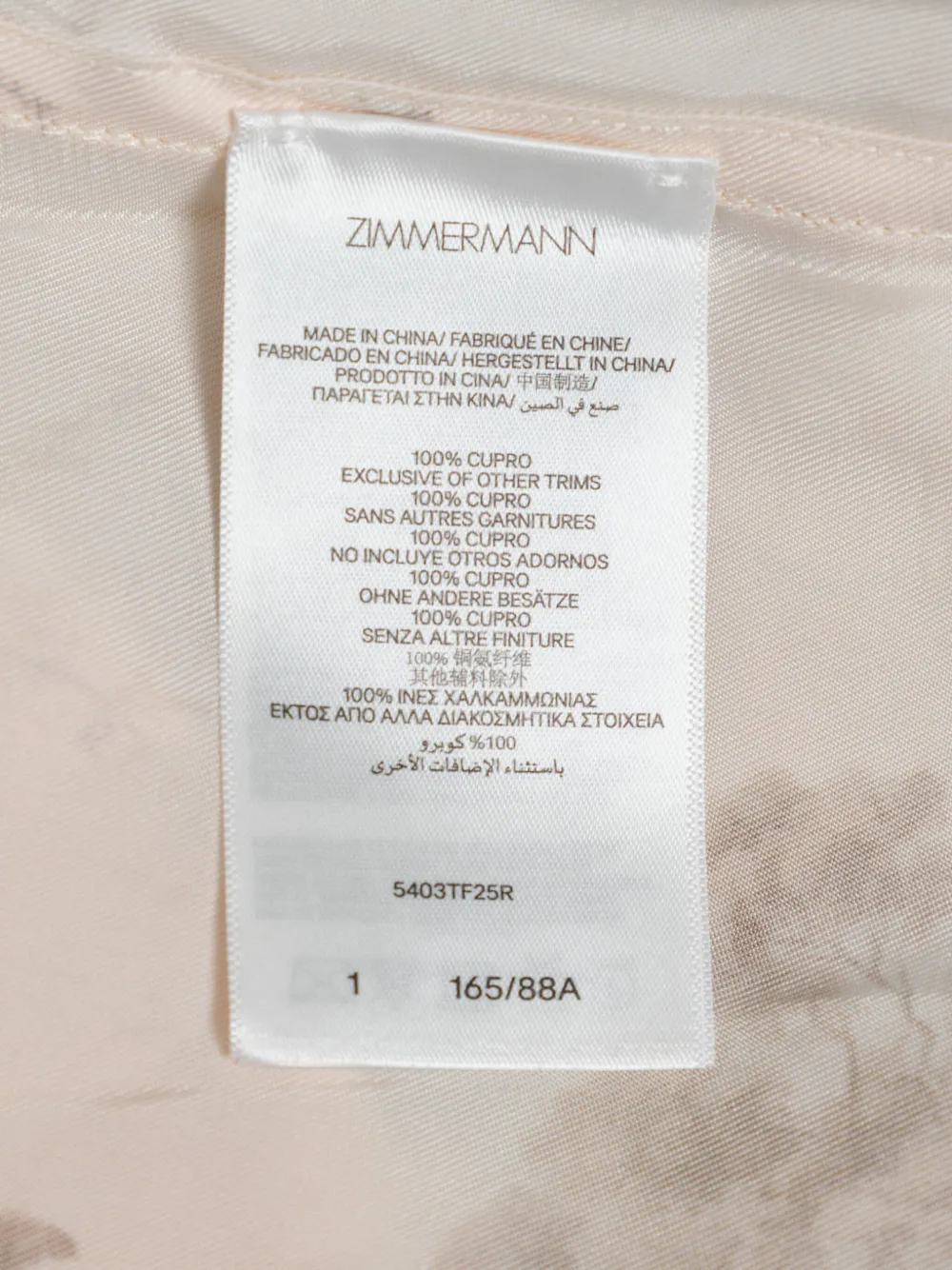 Zimmermann Map-print Shirt In Neutral