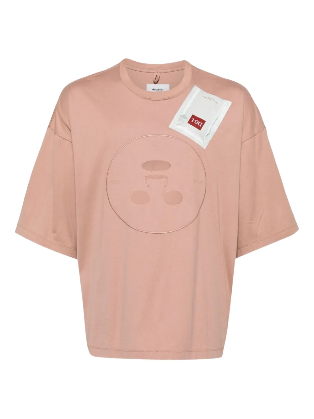 Doublet face-mask t-shirt | Pink | Image 1