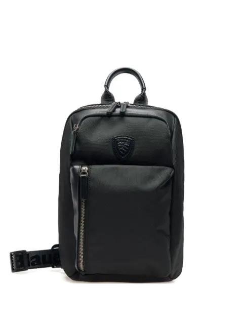 Blauer logo-patch crossbody bag