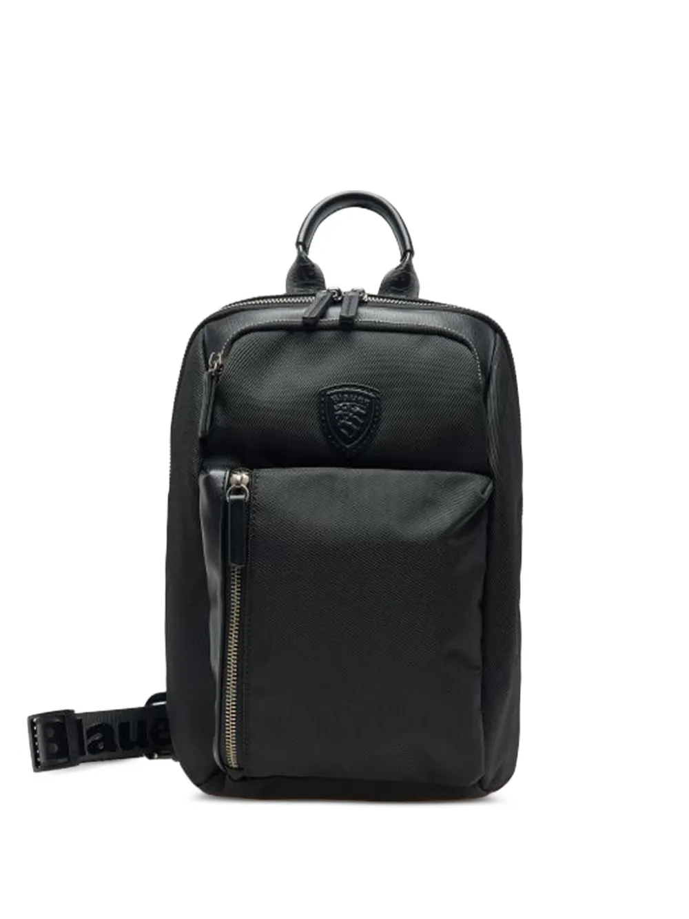 Blauer logo-patch crossbody bag | Black | Image 1