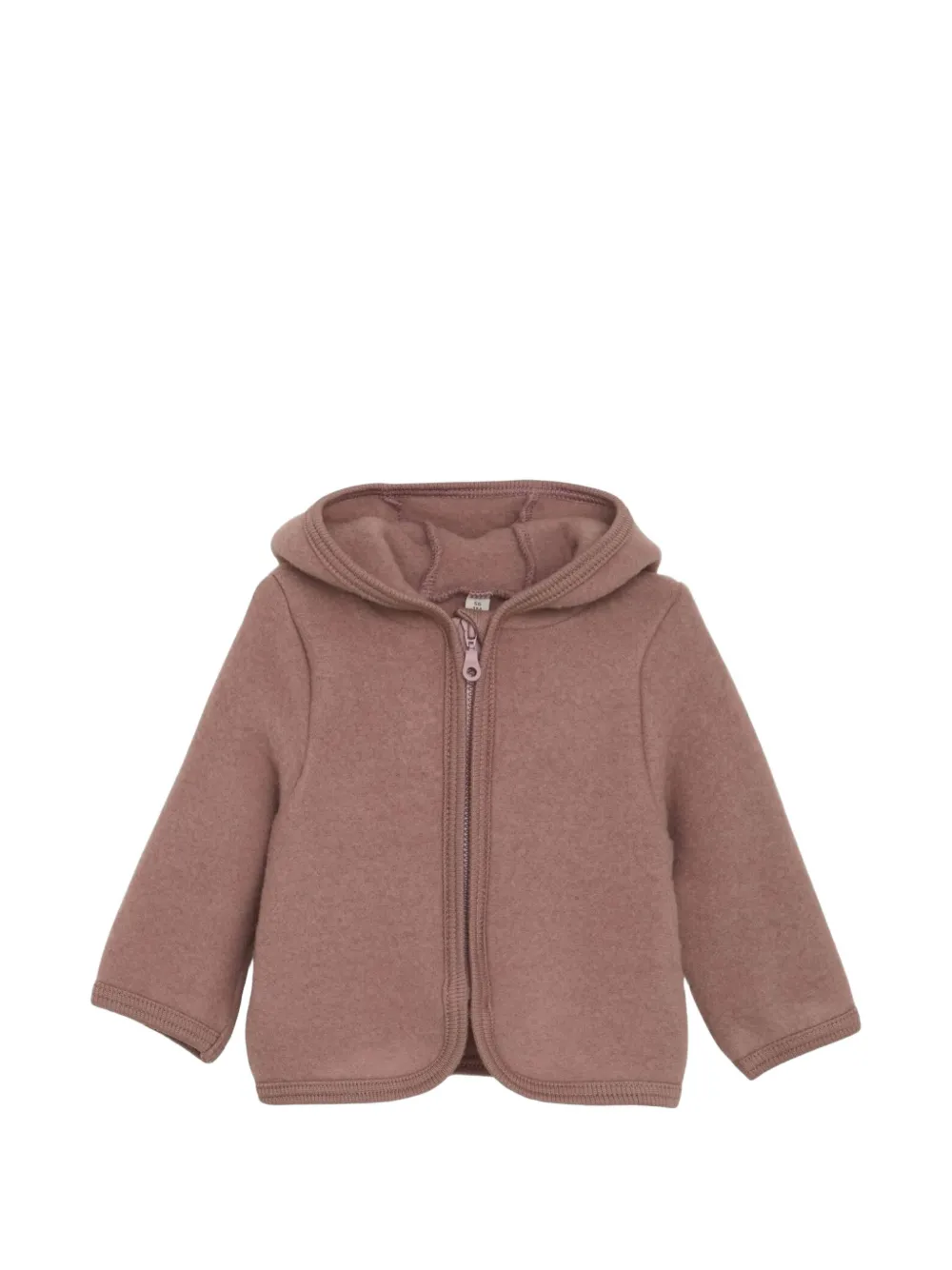 HUTTEliHUT ear-detail hoodie - Marrone