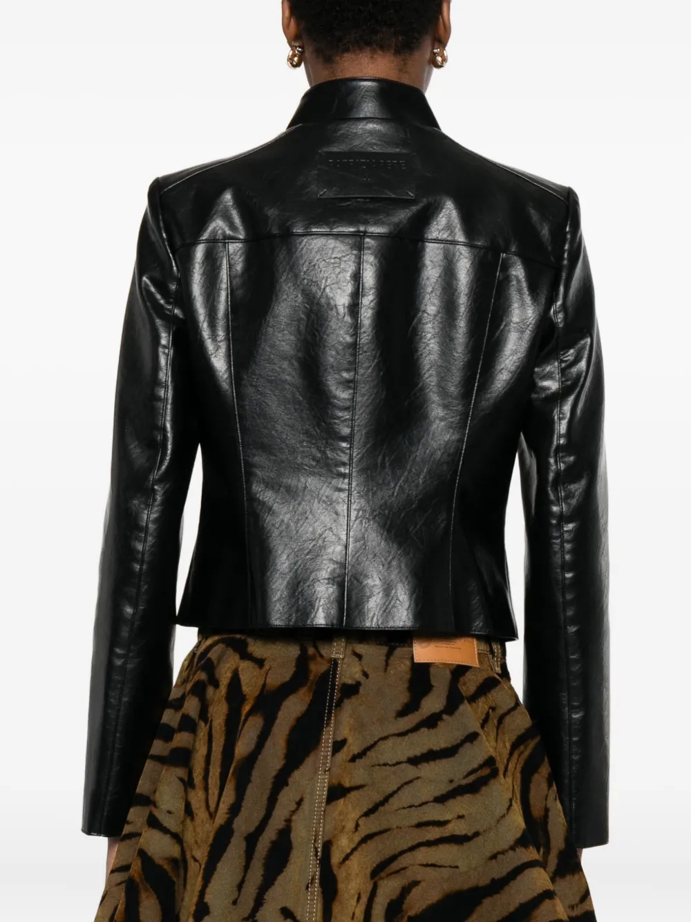 Patrizia Pepe Bomberjack met rits Zwart