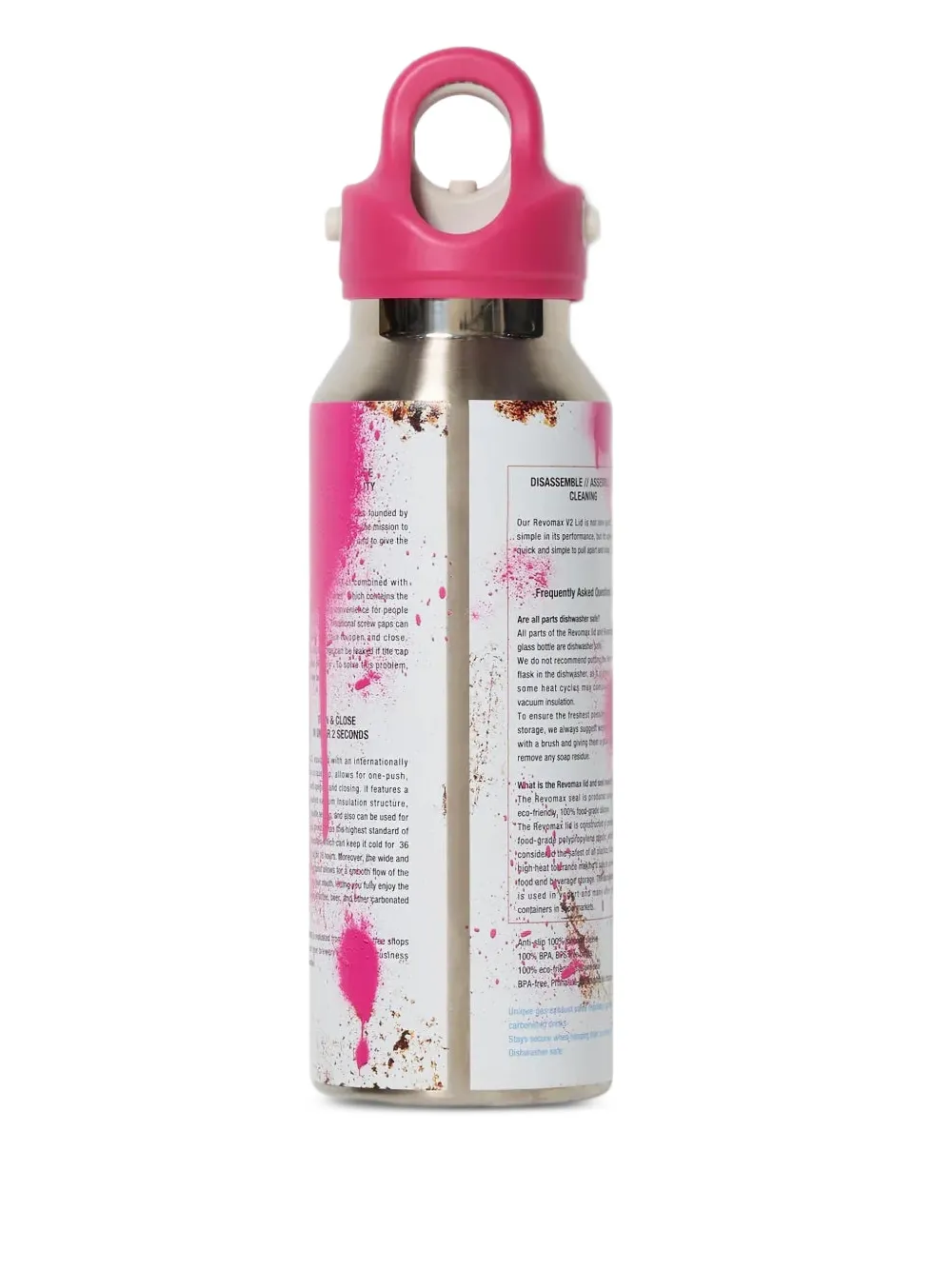 doublet x Revomax BOTTLE ボトル PINK MEDIUM Doublet x Revomax Small Spray-Can Water Bottle (355ml