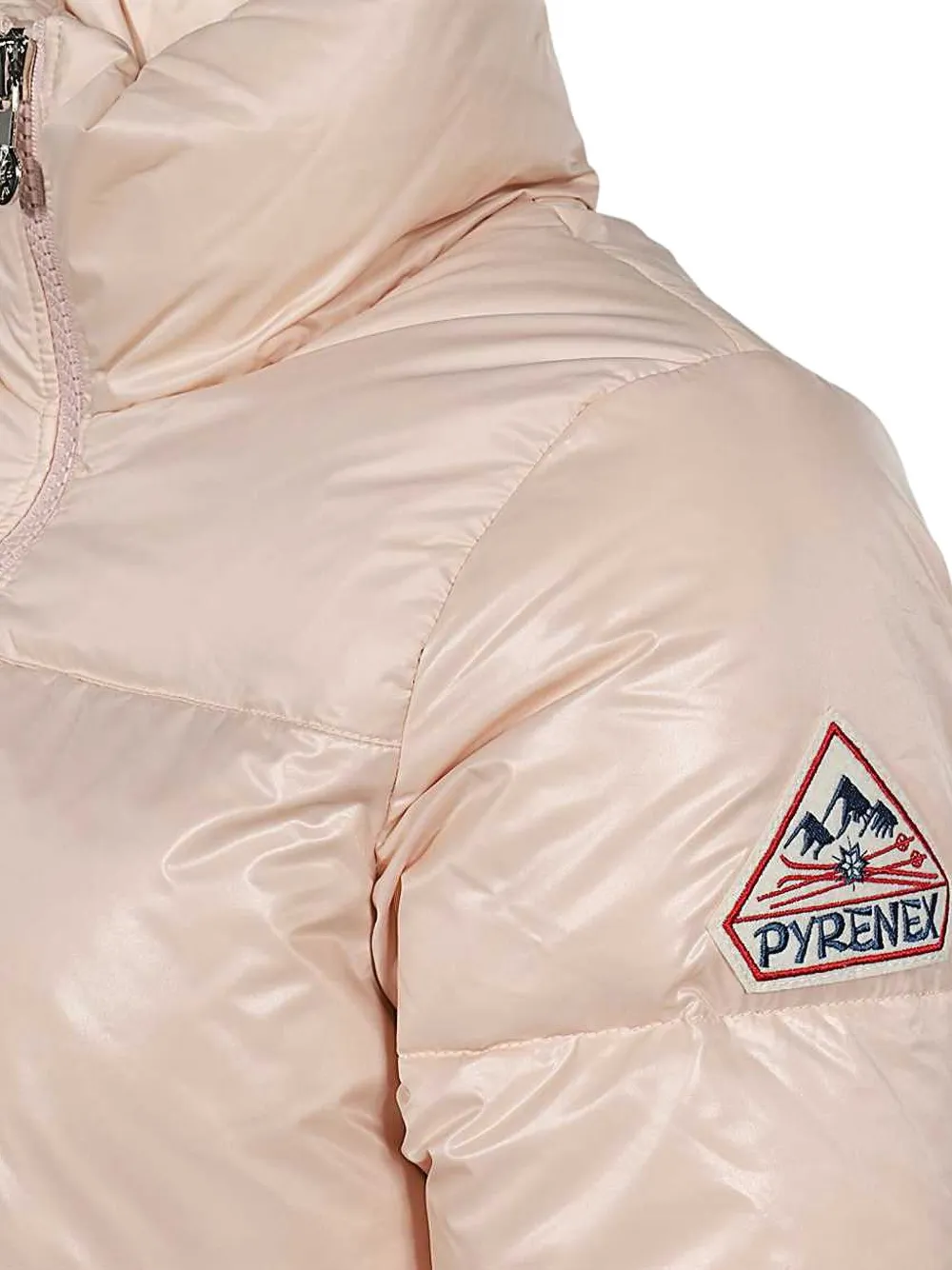 Pyrenex Full-zip Down Jacket In Pink