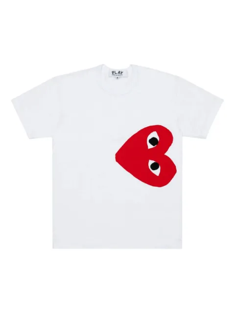 Comme Des Garçons Play t-shirt à logo Side Heart