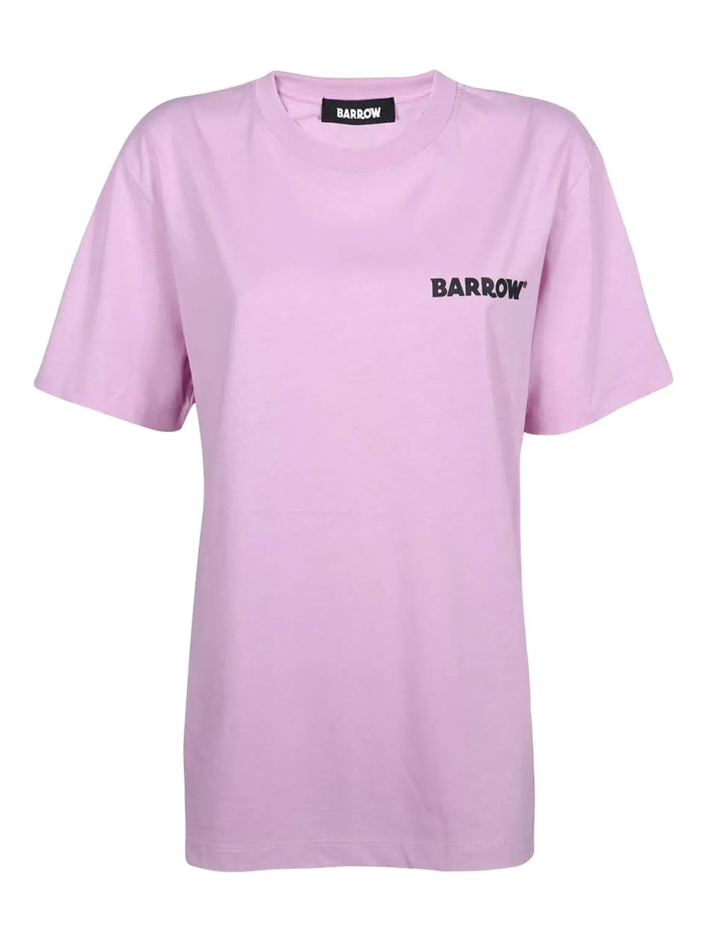 Barrow Logo-print Cotton T-shirt In Purple