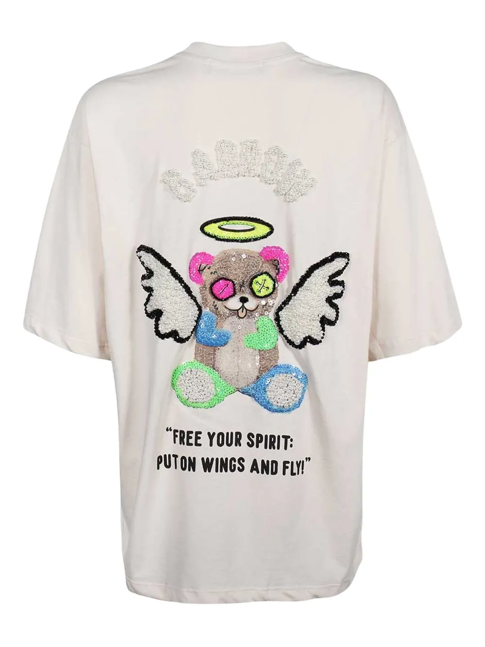 BARROW Angel appliqué T-shirt | T-Shirts | Image 2